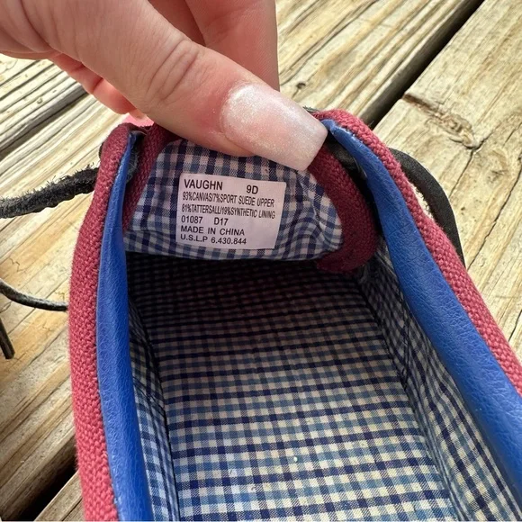 Polo Ralph Lauren VAUGHN Canvas Casual Fashion Low Top Sneaker for Men Size 9 - Picture 6 of 6